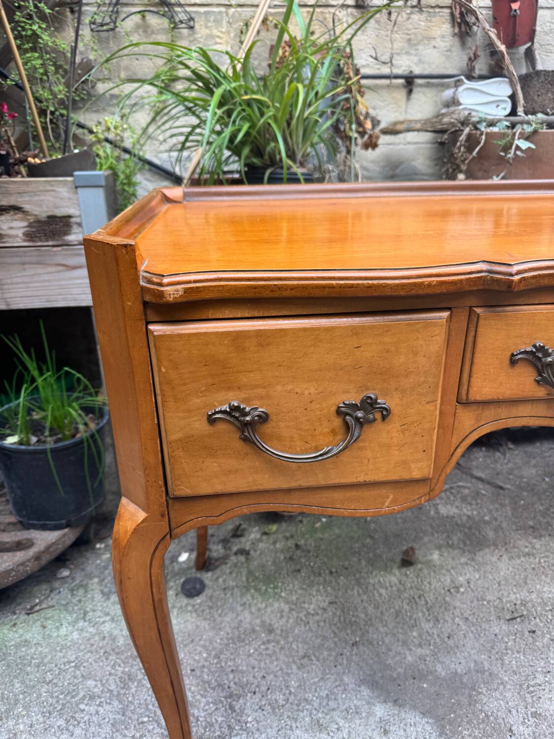 Vintage Louis XV style hairdresser / Side desk - 1960s