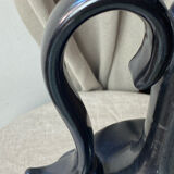 Ceramic lamp base, Sauveur Lunetta, Vallauris