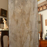 Bathtub in zinc wooden base period 19th