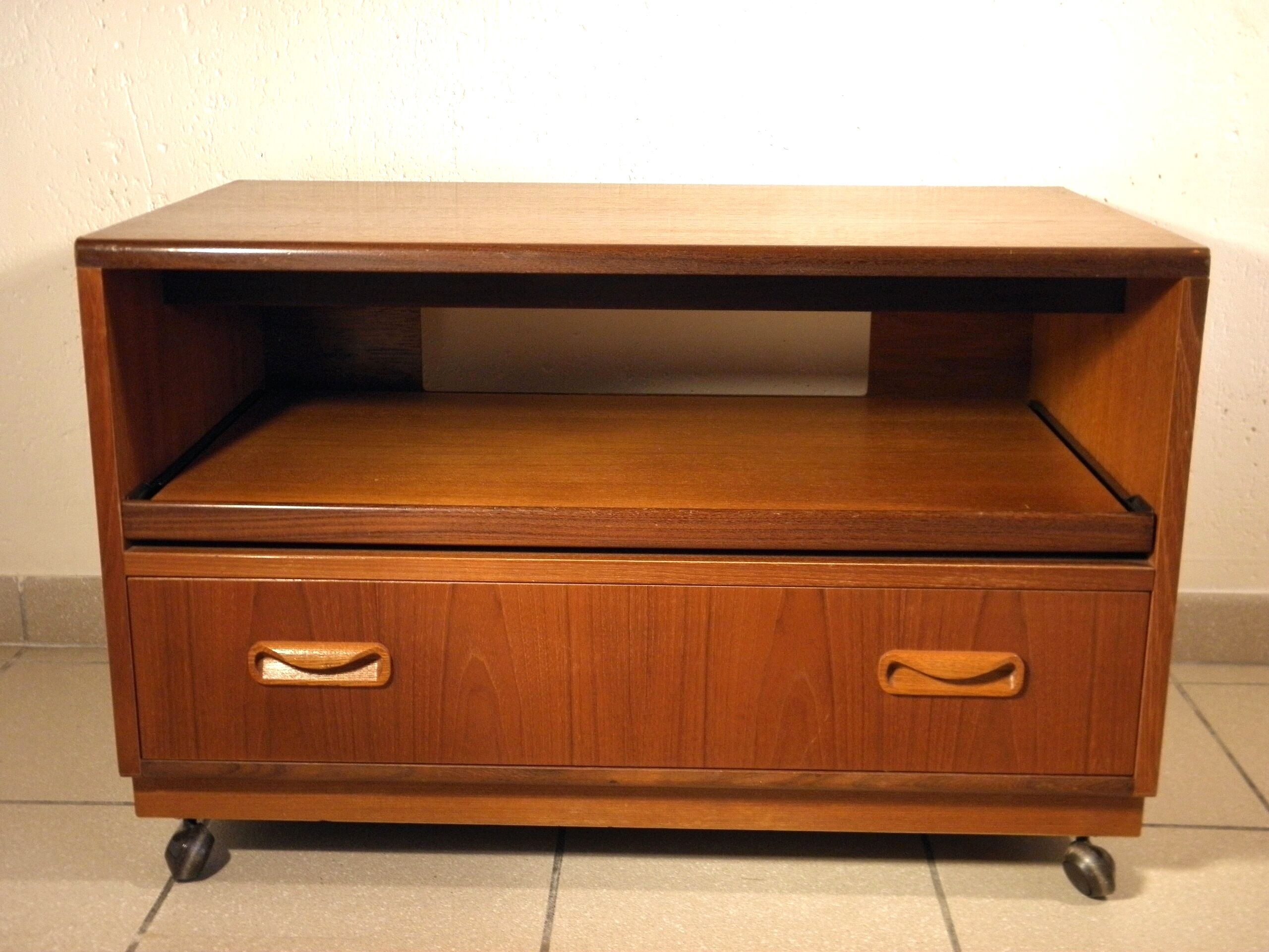 TV stand in teak G-Plan