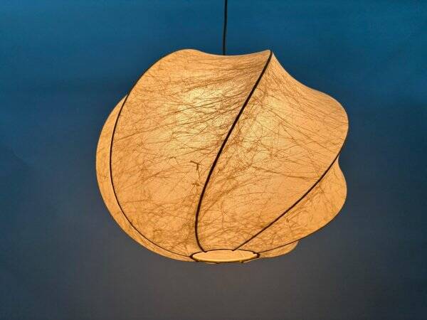 Mid-Century Modern Cocoon Pendant Light, Italy, 1960s