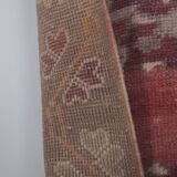 Vintage Turkish Oushak Rug Handwoven 102x237 cm