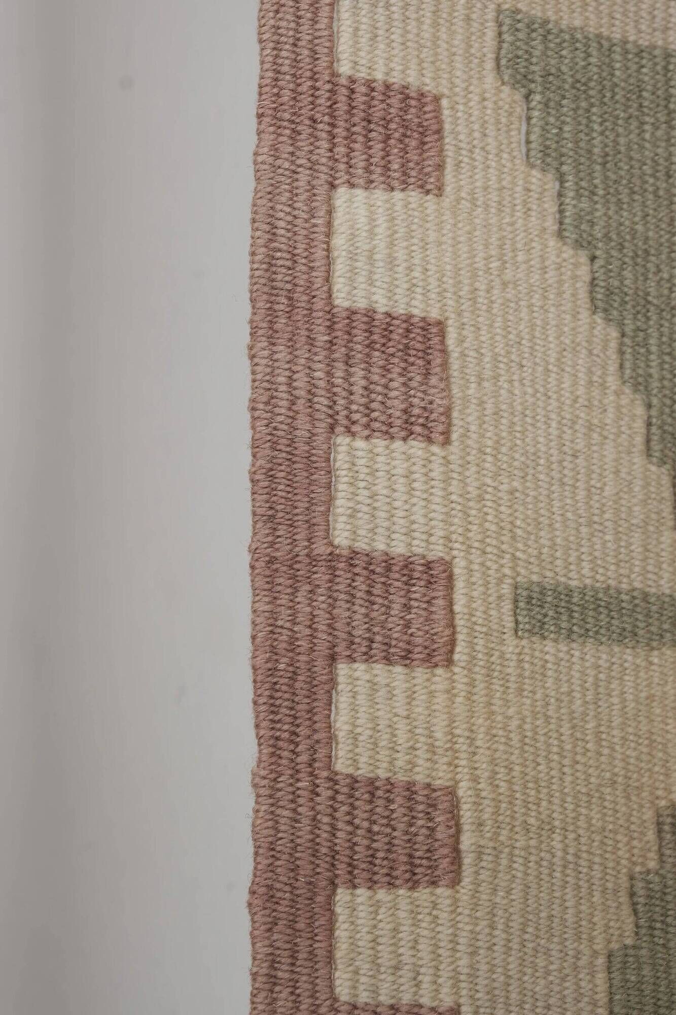 Vintage Turkish kilim, handwoven, 137x232 cm.