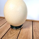 Ostrich egg on base