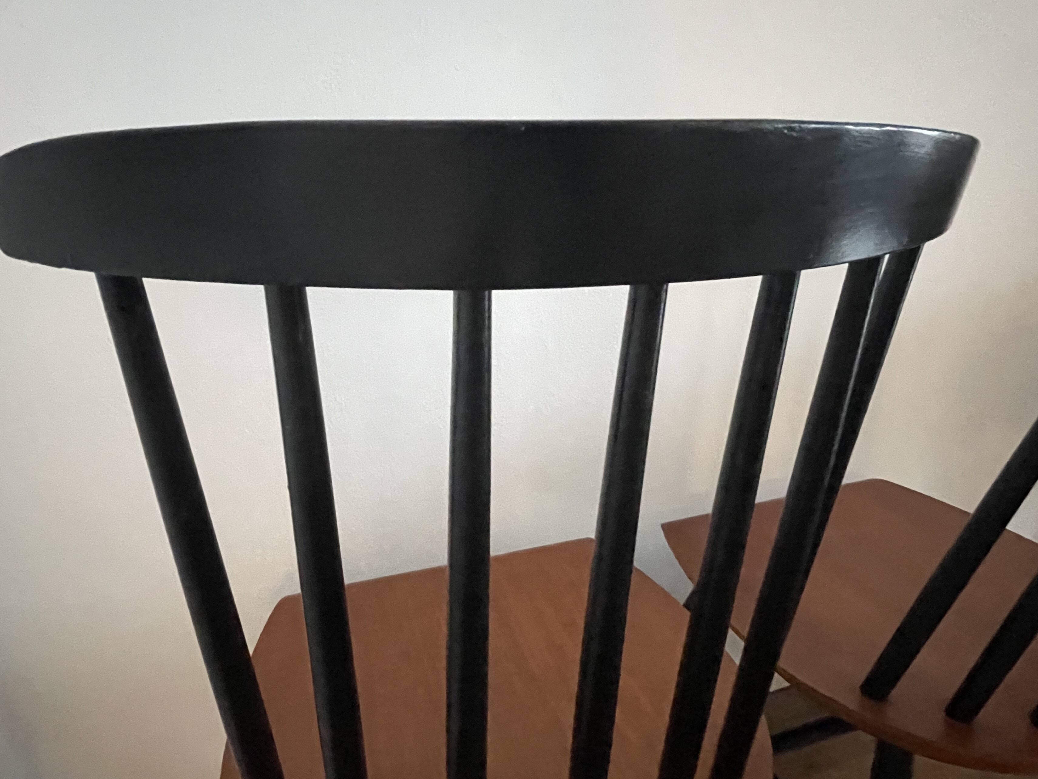 2 Danish "Fanett" chairs, Ilmari Tapiovaara