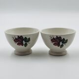 Set of 5 Boch Frères Keramis bowls