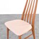 Teak & Wool Eva Dining Chairs by Niels Koefoed for Koefoed Hornslet, 1960s,