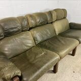Vintage leather seat
