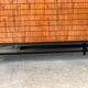 Vintage black lacquered buffet and wood Maurice Flachet