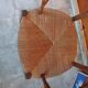 Old Provençal straw chair
