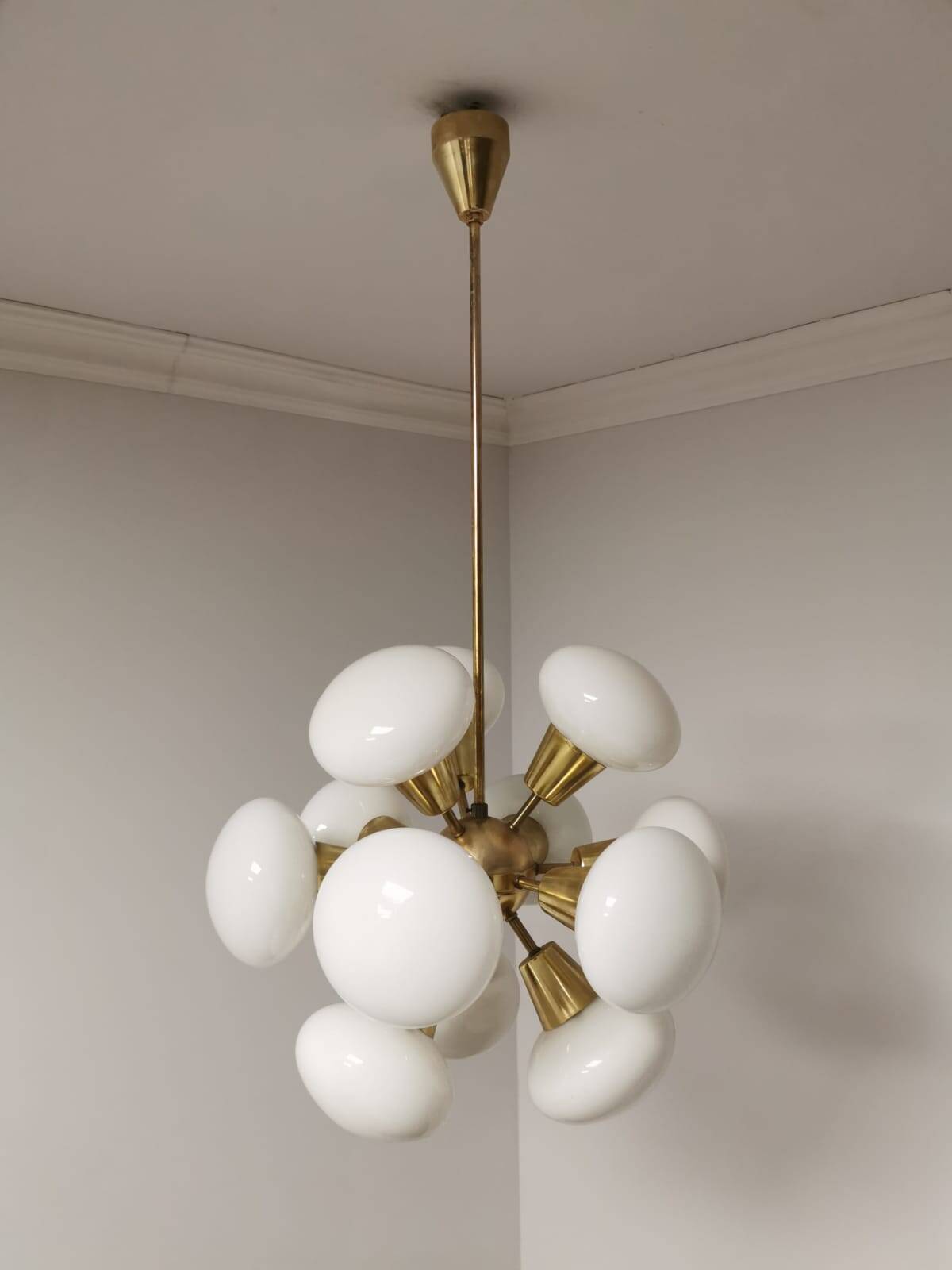 Sputnik Chandelier from Kamenický Šenov