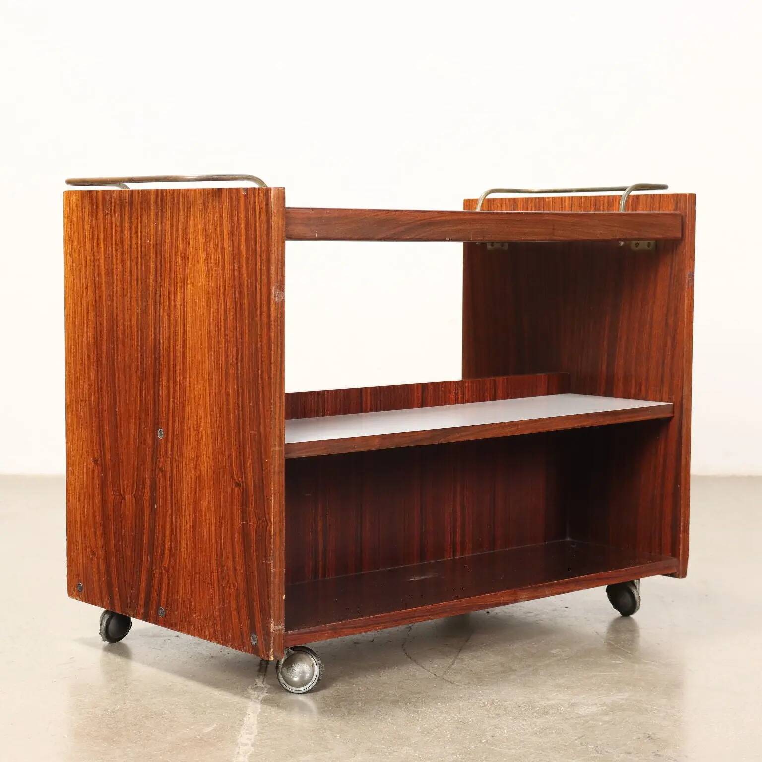 Exotic wood sideboard, Italy, 1960s