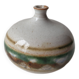 Single-flower vase signed Voldemar Volkoff Vallauris