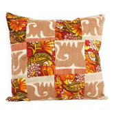 Vintage embroidered cushion cover 46x46 cm