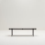 Ceramic tile sidetable, Germany 1960s.