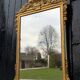 Grand Miroir Louis XVI En Bois Sculpté Et Doré, France, XVIIIème Siècle
