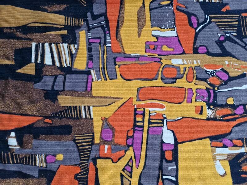 René Fumeron - Tapisserie en laine "Etna" - éditions Robert Four à Aubusson