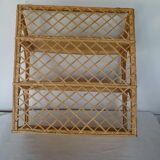 Wicker shelf