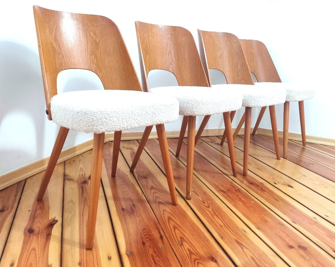 Set of Four Chairs by O. Haerdtl for TON, Czechoslovakia, 1960s