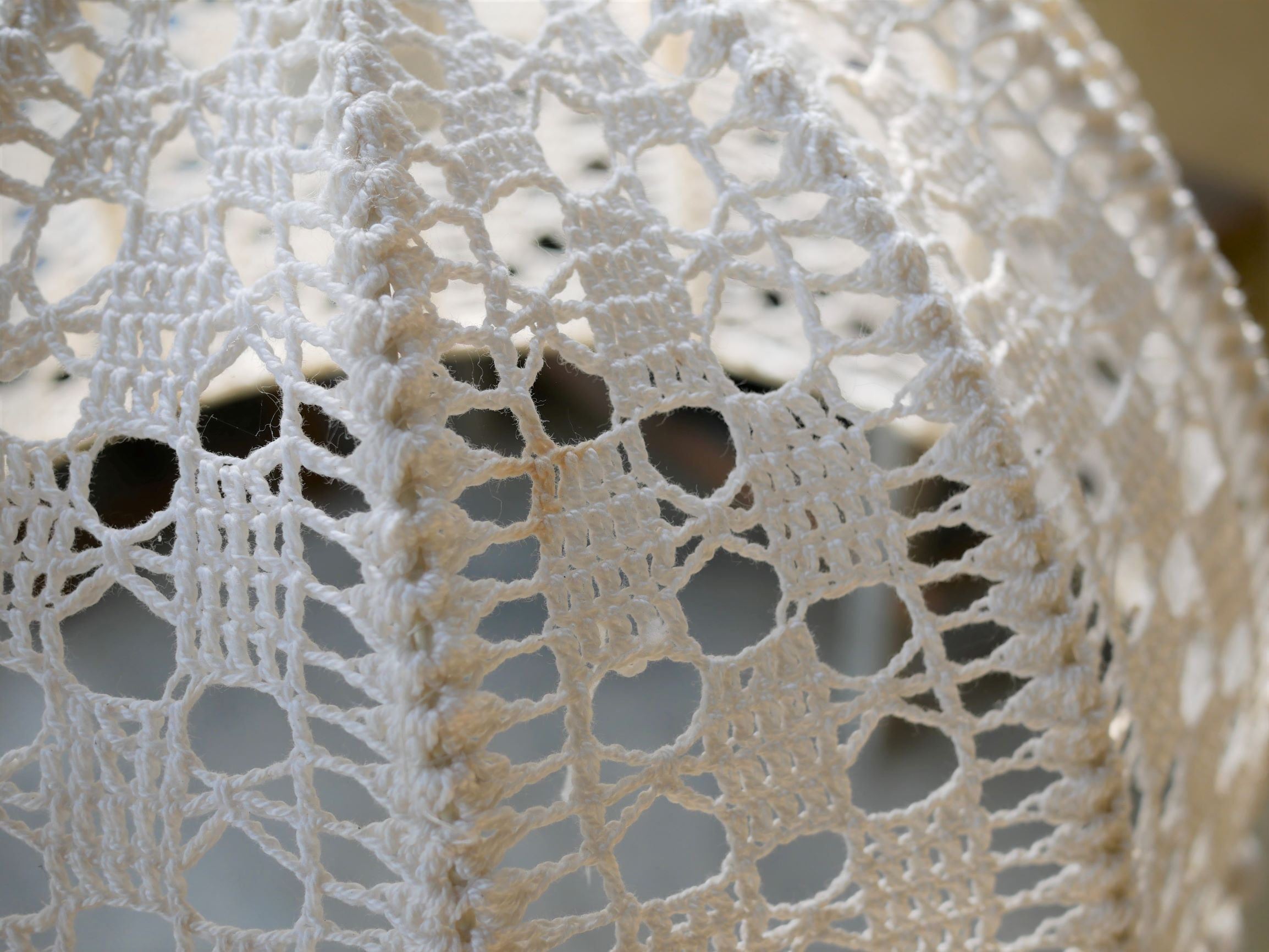 Suspension vintage en coton