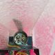 Vintage wall lamps in plexiglass and brass