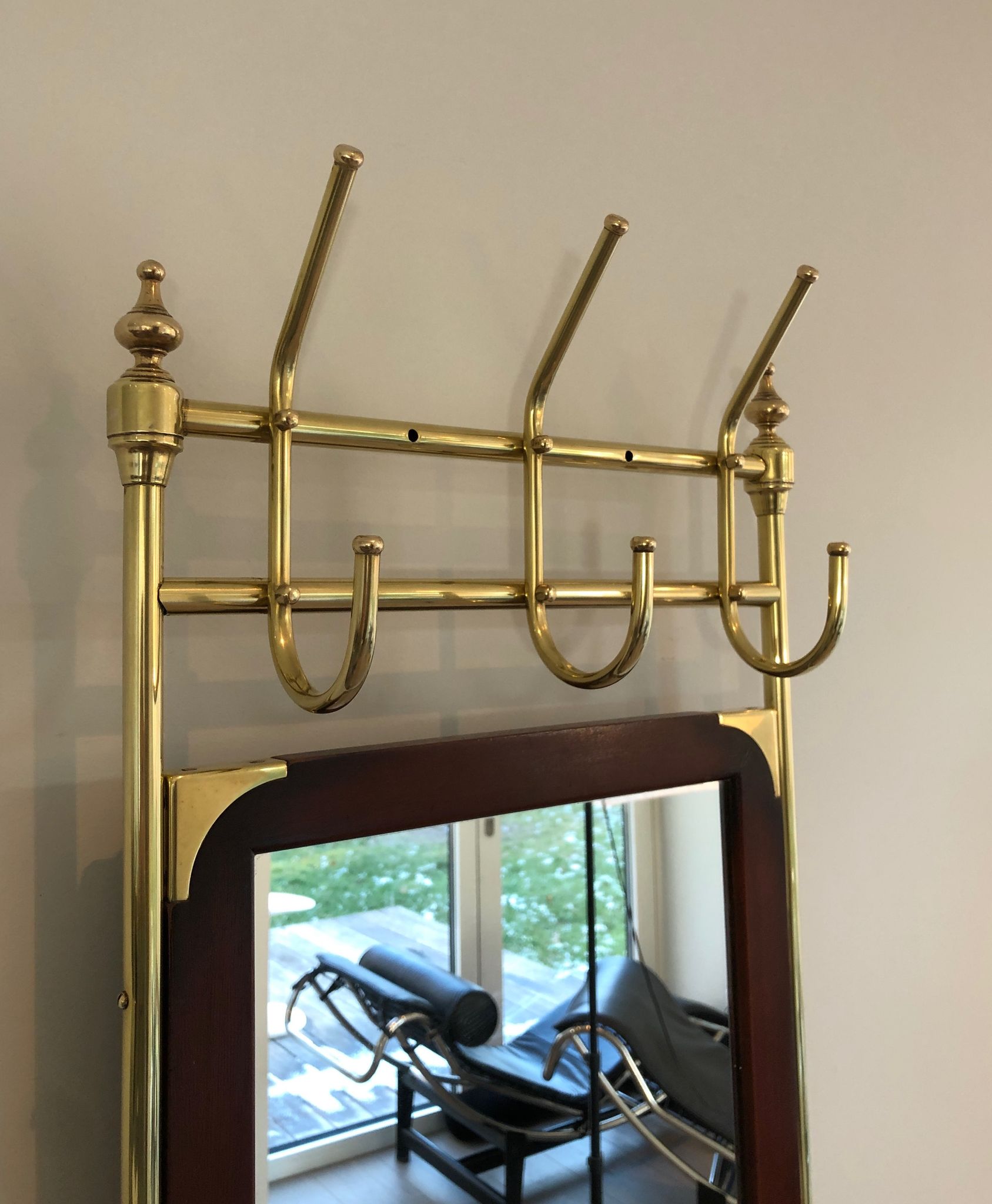 Coat rack on foot neoclassical
