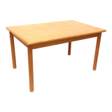 Extendable dining table from Lübke made in the 1970s