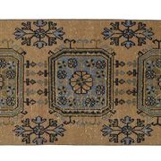 Tapis vintage turc unique tissé à la main - charme rustique vintage 330 x 84