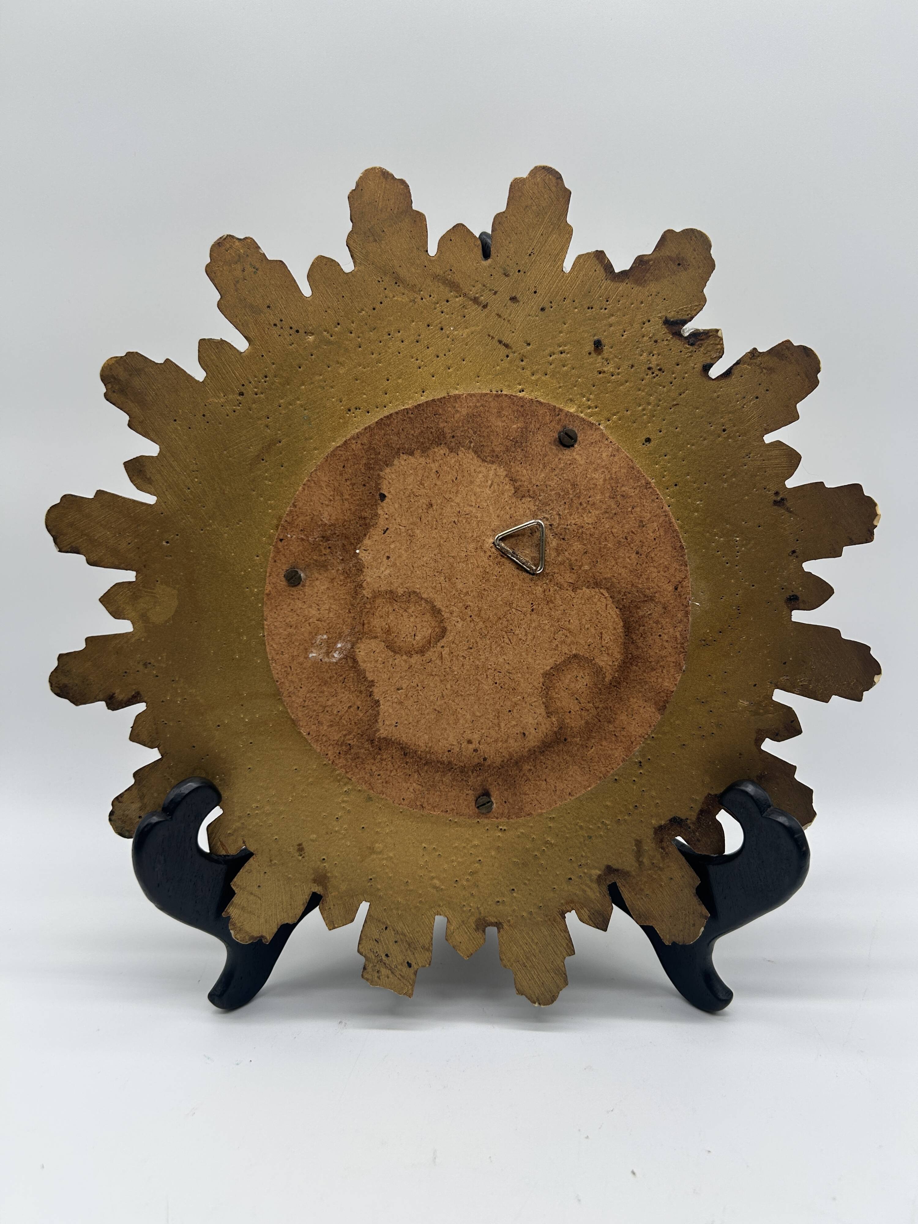 Miroir soleil "oeil de sorcière" en résine