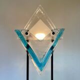 Post-Modern Floor Lamp att. to Mazzega, Italy, 1980s