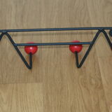 Coat rack 4 red balls - 1960s