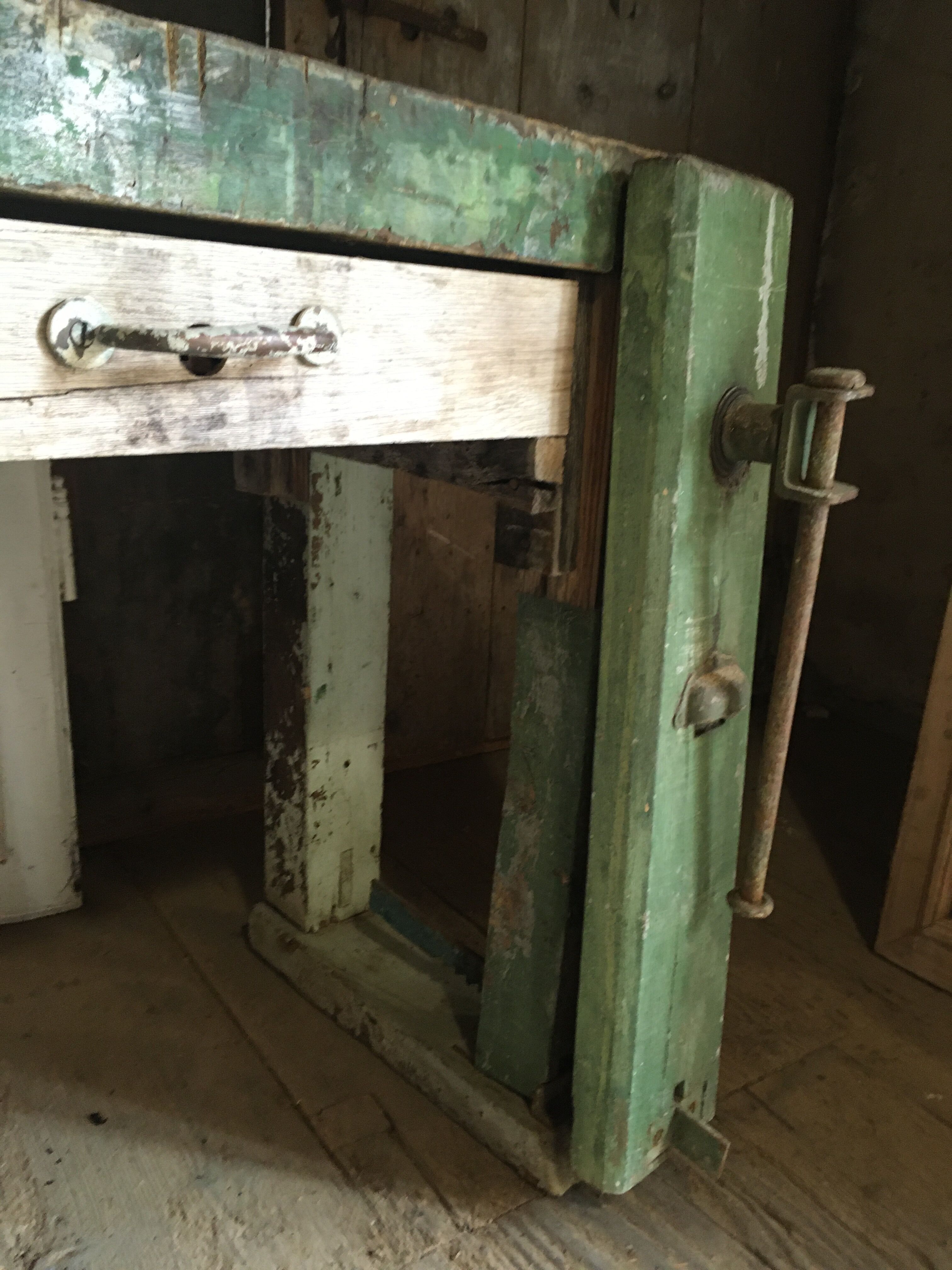 Industrial workbench 1900s