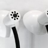 Pair of identical desk or bedside lamps 1970