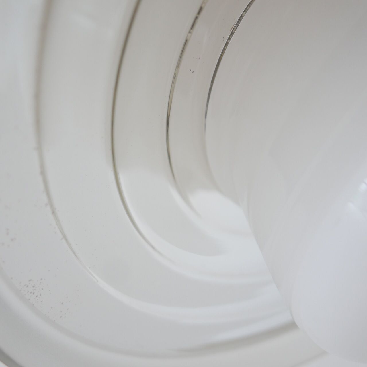 German Zeiss Ikon Two Tone Glass Mirrored Pendant