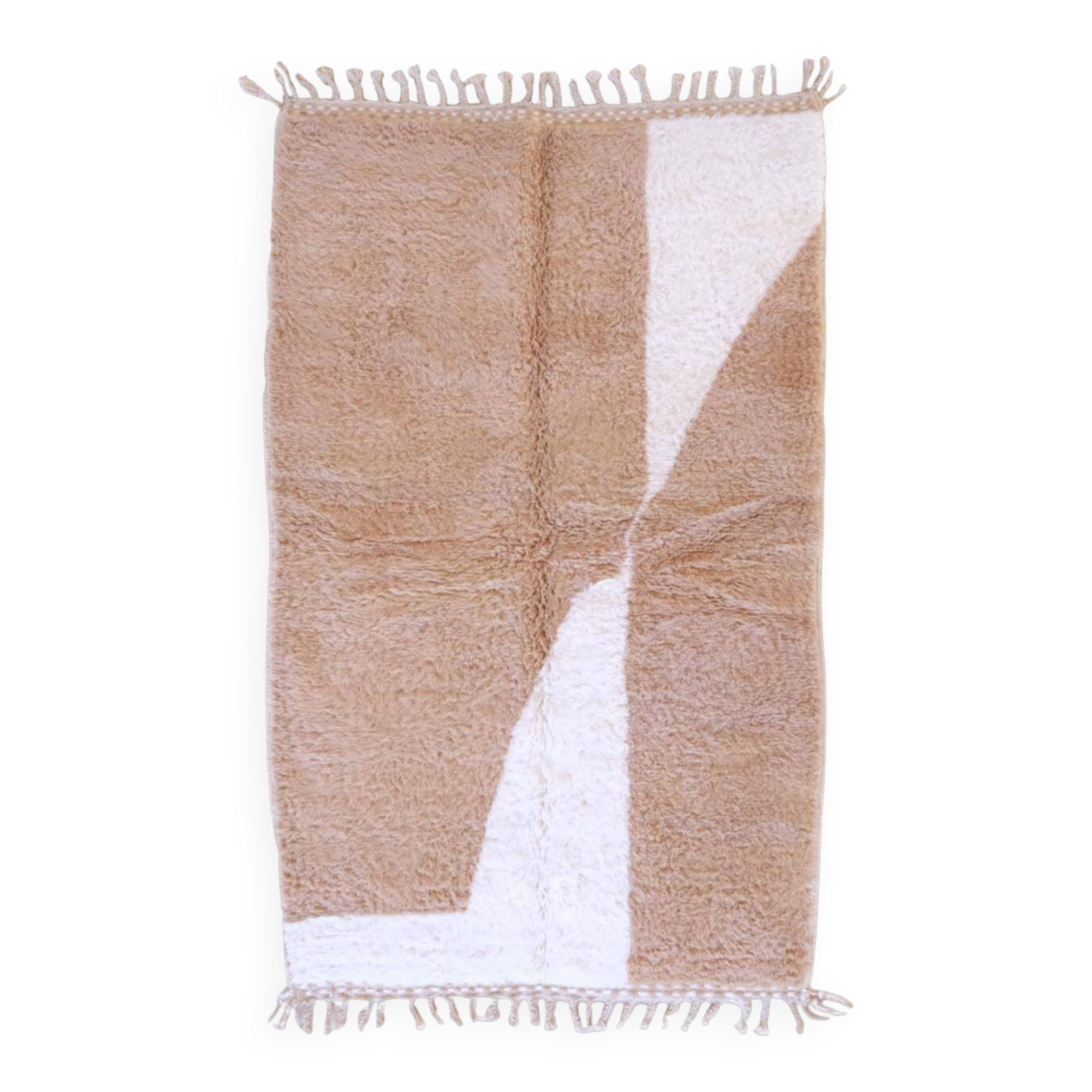 Tapis Marocain Beige - 267 x 165 cm