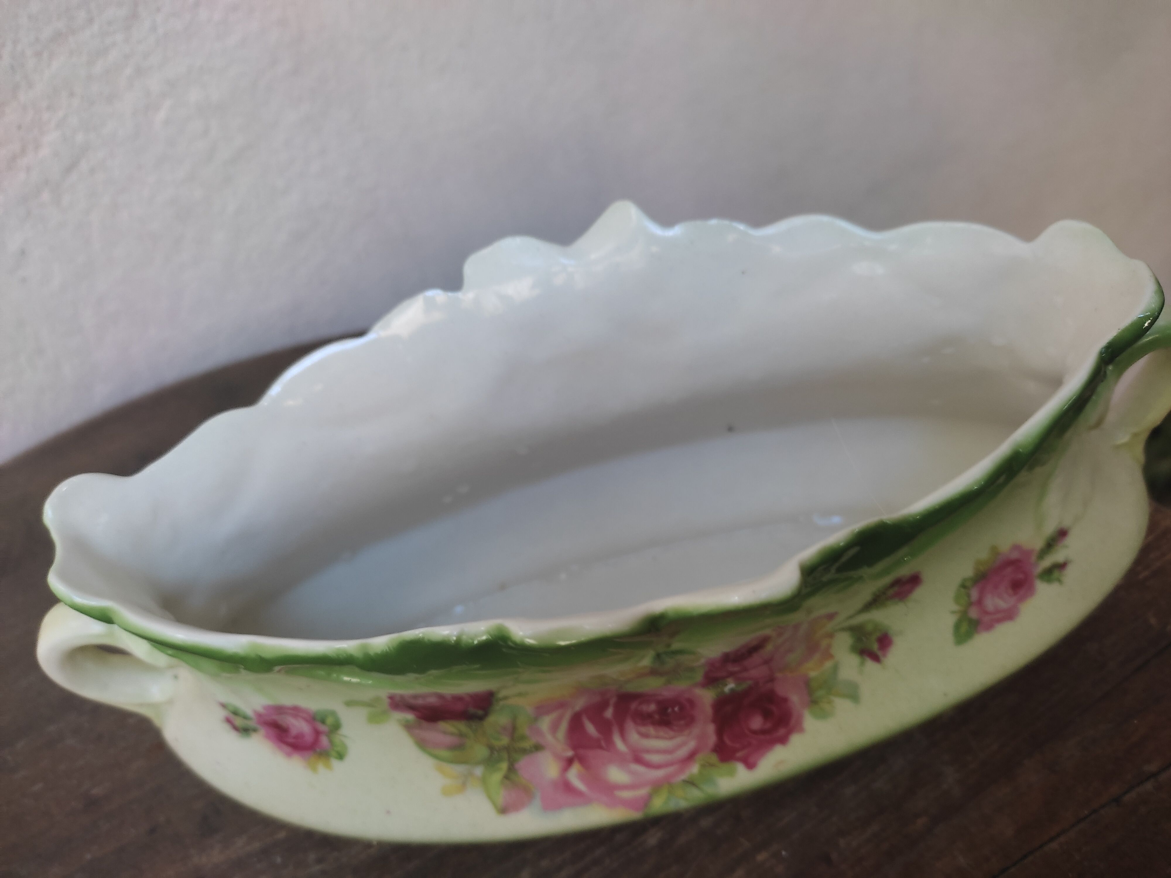 Duo of porcelain planters