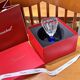 Baccarat Harcourt Blue Button Wine Glass