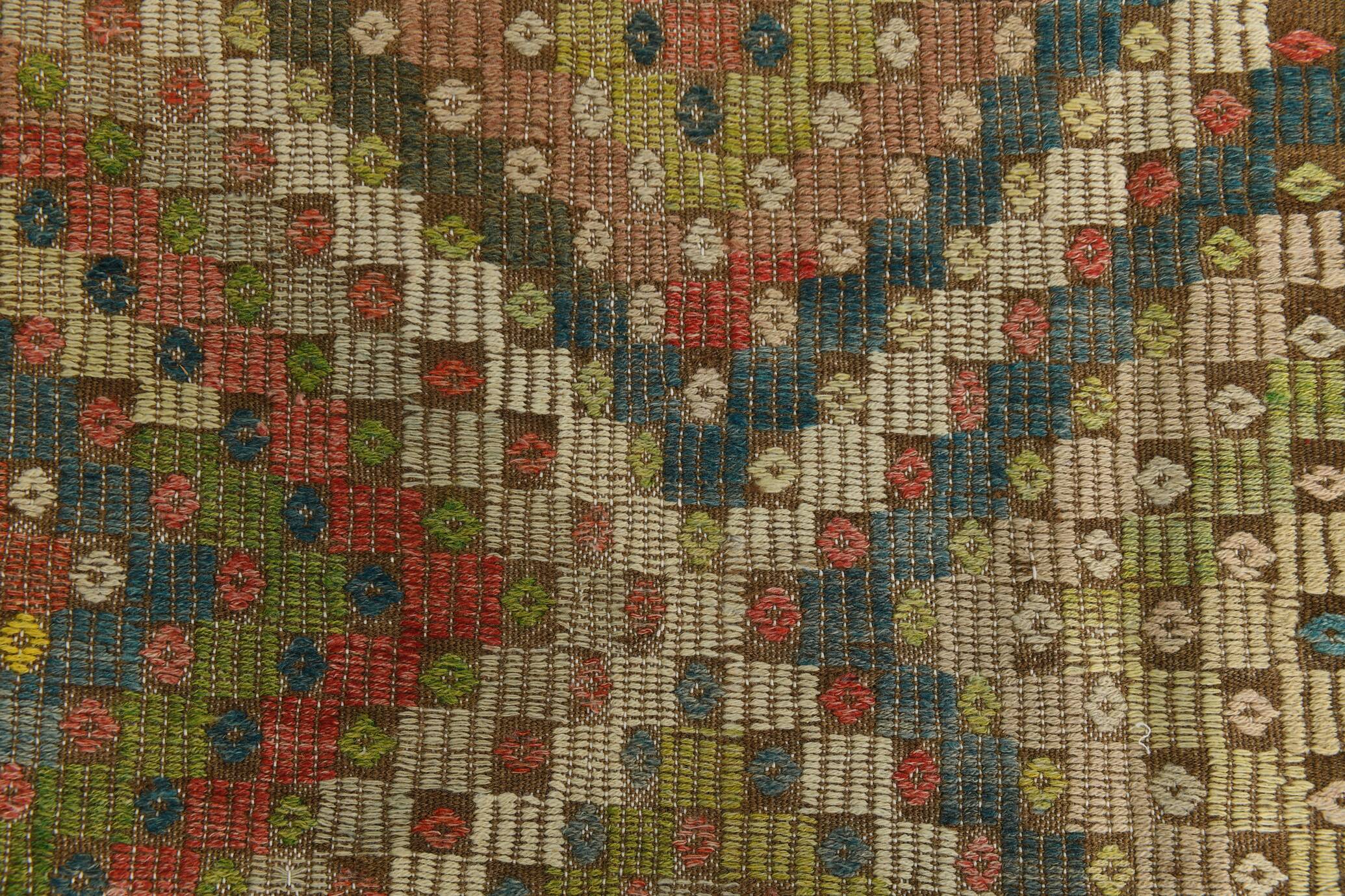 192x330Cm Soft Vintage Rug, Anatolian Kilim Rug