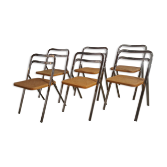 6 chairs Giorgio Cattelan