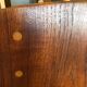 Series of 6 Scandinavian chairs in oak and teak by Jens Hjorth. Edition Randers Stolefabrik