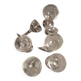 Set of bistro liqueur glasses