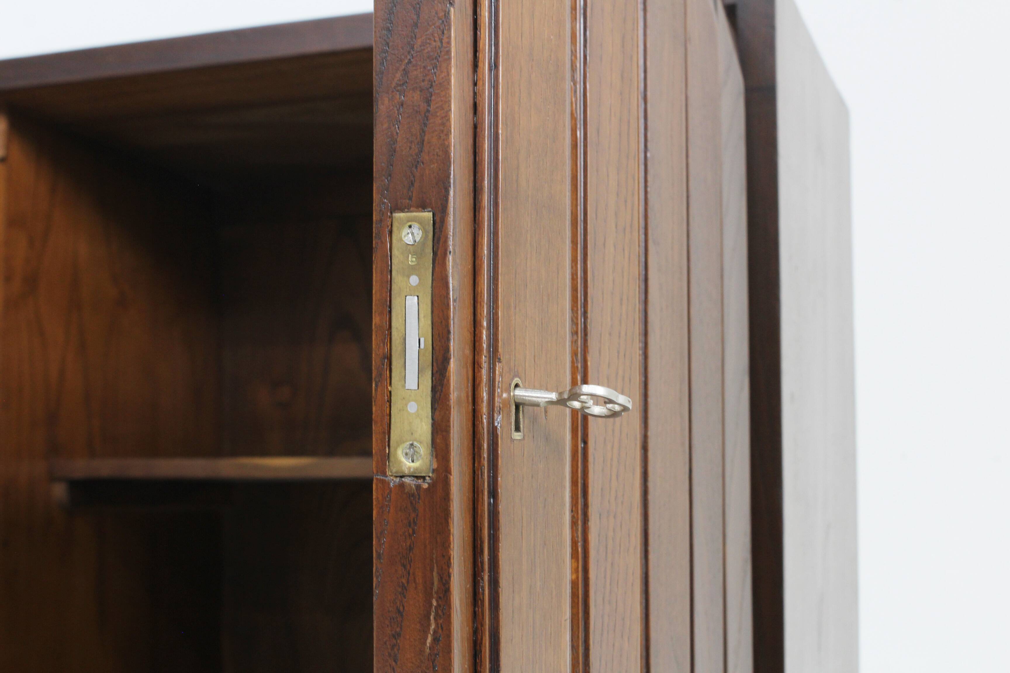Spanish brutalist sideboard solid wood
