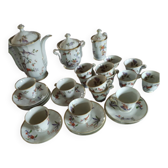 Porcelain coffee service L Bernardaud