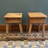 Petitcollin factory workshop stool 1930s/40s