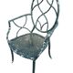 4 Provençal wrought iron armchairs from the 50s