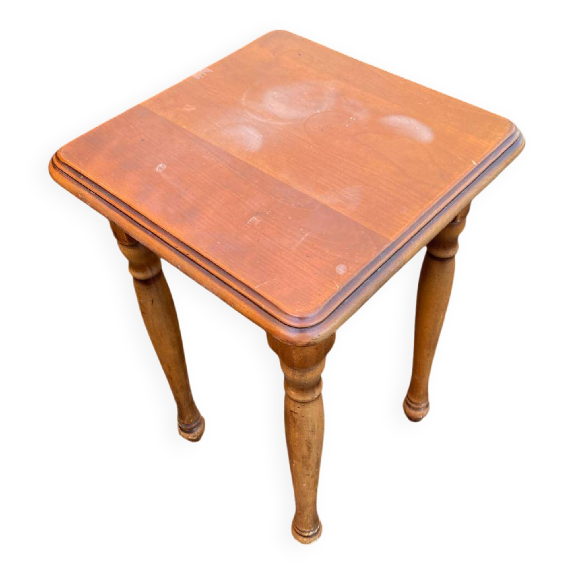 Louis XVI stool in solid wood, 20th century.