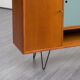 High 60s enfilade, oak and colorful doors, restored