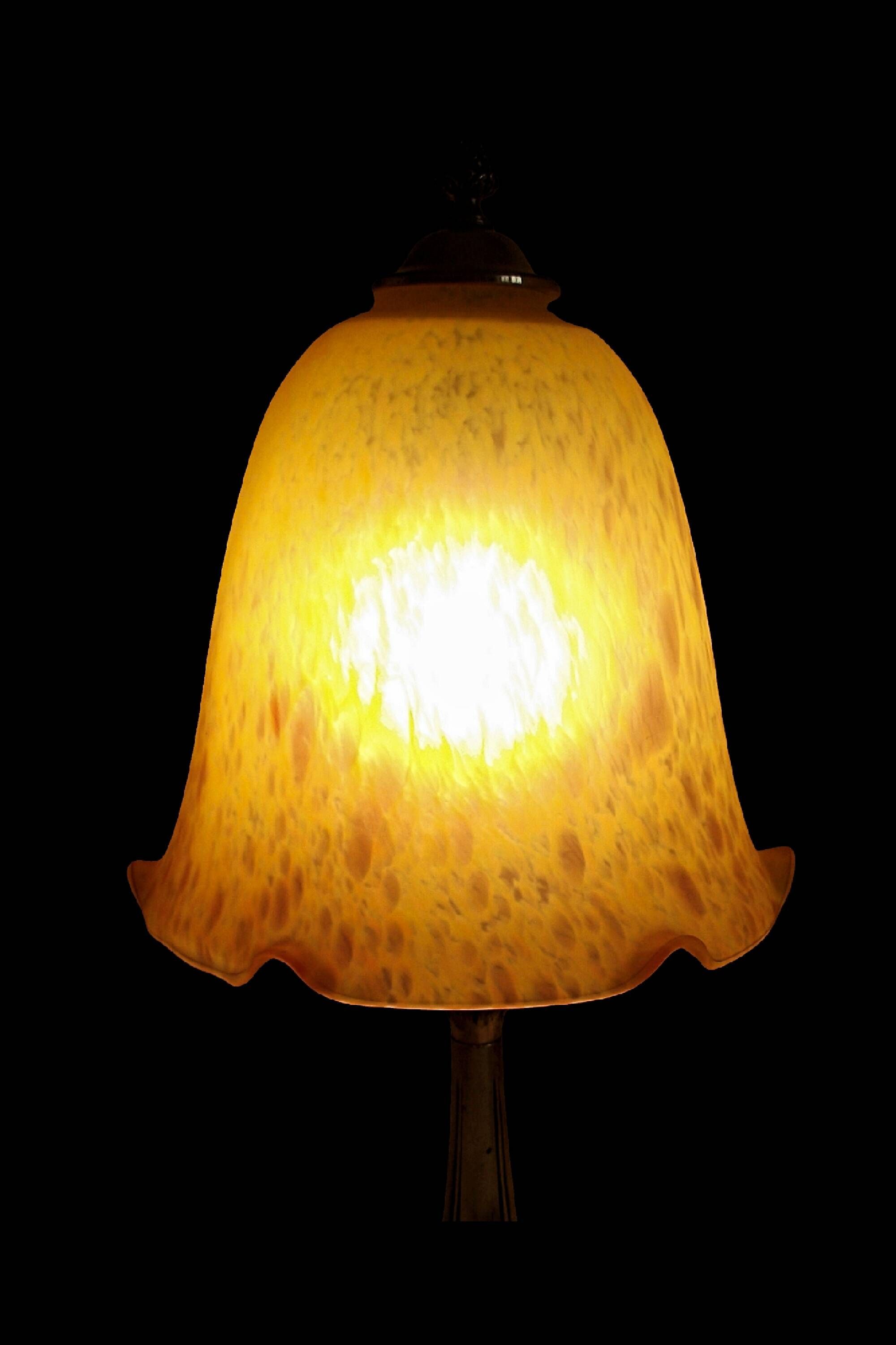 Art Nouveau lamp H 46cm