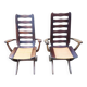 Paire de fauteuil transat chaise relax TRICONFORT France, vintage,
