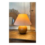Wooden ball lamp